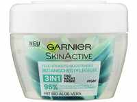Garnier 3-in-1 Tages-, Nachtpflege & Maske mit Bio Aloe Vera,