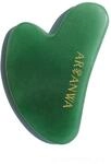 ARI ANWA Premium Gua Sha Aventurine - Massage & Lifting Face Yoga Tool