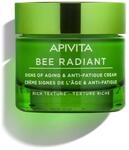 Apivita Bee Radiant Anzeichen von Hautalterung & Anti-M&uuml;digkeit Creme 50ml -