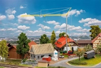 Faller 130658, Faller H0 Haus im Bau mit Kran