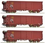 Roco 6600285 H0 3-tlg. Set: Rolldachwagen Taems SNCF Ep. IV