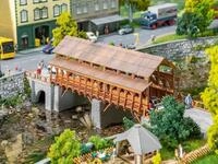 Faller 120527 Eisenbahn-Holzbr&uuml;cke Spur H0 Bausatz