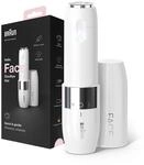 Braun Face Mini-Haarentferner, Ladyshaver f&uuml;r Unterwegs, FS1000, Wei&szlig;