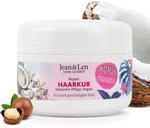 Jean & Len Repair Haarkur Kokos&ouml;l & Macadamia, f&uuml;r stark gesch&auml;digtes Haar, wirkt