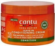 Cantu Shea Natural Leave In Conditioning Cream, 1er Pack (1 x 340 g)