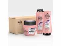 Gliss Kur SCHWARZKOPF Anti-Spliss Wunder Haarpflege Set mit Shampoo (250ml), Spülung