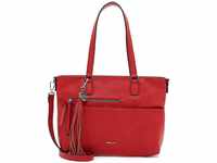 Tamaris Shopper TAS Adele 30476 Damen Handtaschen Uni red 600