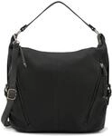 TOM TAILOR Caia Damen Hobo Bag Schultertasche Mittelgro&szlig; Schwarz