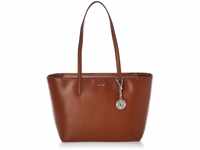 DKNY Women's Bryant Medium Bag in Sutton Leather Tote, Caramel