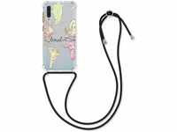 kwmobile Necklace Case kompatibel mit Samsung Galaxy A50 Hülle - Silikon Cover mit