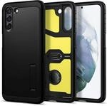 Spigen Tough Armor H&uuml;lle Kompatibel mit Samsung Galaxy S21 -Schwarz