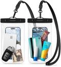 Spigen wasserdichte Handyh&uuml;lle [Aqua Shield] [2 Stick] IPX8 wasserfeste Handytasche