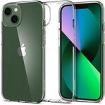 Spigen Liquid Crystal H&uuml;lle Kompatibel mit iPhone 13 -Crystal Clear