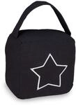 Relaxdays 2 x T&uuml;rstopper Sack, moderner T&uuml;rsack in Vintage Design, Boden,