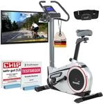 skandika Ergometer Morpheus | Heimtrainer f&uuml;r Zuhause, 12 kg Schwungmasse, 32