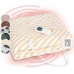Klarstein XXL W&auml;rmedecke, 120W Heizdecke mit Abschaltautomatik, Kuscheldecke f&uuml;rs