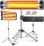 KESSER&reg; Infrarotstrahler Heizstrahler Terrassenstrahler 2500W inkl. Schutzh&uuml;lle