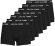 JACK & JONES Herren Jachuey Trunks 7 Pack Boxershorts, Schwarz, XXL EU