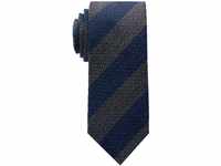 ETERNA Herren hochwertige Krawatte blau One Size_H