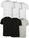 Urban Classics Herren T-Shirt Basic Tee 6-Pack, Basic T-Shirt f&uuml;r M&auml;nner, 100%