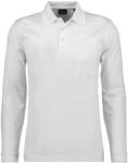 Ragman Herren Softknit-Polo Langarm, Wei&szlig;, XXL