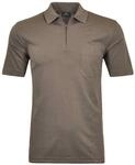 RAGMAN Herren Softknit-Poloshirt mit Zip