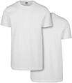Urban Classics Herren Basic Tee 2-pack T-Shirt, white/white, 3XL