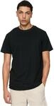 Urban Classics Herren Basic Tee 3-Pack Dreierpack T-Shirt, Mehrfarbig White/Black