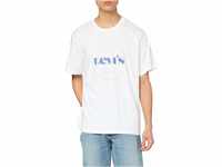Levi's Herren Ss Relaxed Fit Tee T-Shirt,Ssnl Mv Logo *White*,S