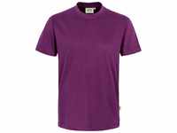 HAKRO T-Shirt „Classic - 292 - aubergine - Größe: L