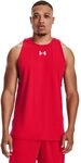 Under Armour Herren UA Baseline Cotton Tank, weiches und leichtes Basketball Shirt,