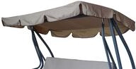 DEGAMO Dachplane f&uuml;r 4-sitzer Hollywoodschaukel Miami 228x120cm (Beige)