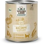 WILDES LAND &ndash; Ente | Nassfutter mit extra hohem Fleischanteil und nat&uuml;rlichen