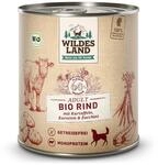 WILDES LAND &ndash; Rind | Nassfutter mit extra hohem Fleischanteil und nat&uuml;rlichen