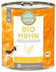 naftie Bio Hundefutter 100% Bio-Huhn - Reinfleisch Huhn pur - Nassfutter f&uuml;r Hunde