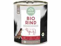 naftie Bio Hundefutter 100% Bio-Rind - Reinfleisch Rind pur - Nassfutter für...