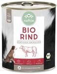 naftie Bio Hundefutter 100% Bio-Rind - Reinfleisch Rind pur - Nassfutter f&uuml;r Hunde