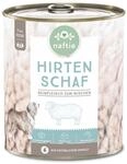 naftie Premium Hundefutter 100% Hirten Schaf - Reinfleisch pur - Nassfutter zum