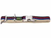 HUNTER DAVAO ALU-STRONG Halsband, Hundehalsband, Nylon, Aluminiumschnalle, Streifen,