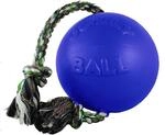 Jolly Pets JOLL049F Hundespielzeug - Ball Romp-n-Roll, 10 cm, blau