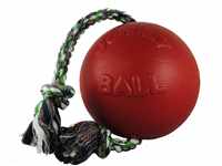 Jolly Pets JOLL051A Hundespielzeug Ball Romp-n-Roll, 20 cm, rot