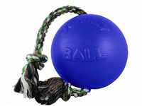Jolly Pets JOLL050F Hundespielzeug Ball Romp-n-Roll, 15 cm, blau