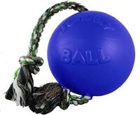Jolly Pets JOLL050F Hundespielzeug Ball Romp-n-Roll, 15 cm, blau