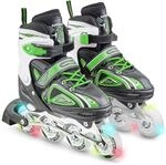 Apollo Super Blades Inliner Kinder & Damen, gr&ouml;&szlig;enverstellbar, mit LED 