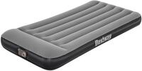 Bestway Aeroluxe Twin-Size Airbed Luftbett, mit eingebauter Elektropumpe, 188 x 99 x