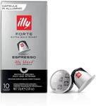 Illy Espresso Forte, 10 st&uuml;ck, 50 g