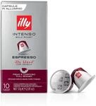 Illy Espresso Intenso, 10 st&uuml;ck, 50 g