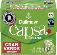 Dallmayr Capsa Gran Verde Espresso 10 Kapseln