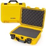 Nanuk 915 Hartschalenkoffer, wasserdicht, mit Schaumstoffeinlage, Gelb