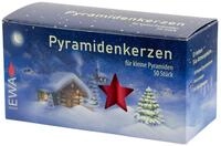 Sigro Sigro 50 St&uuml;ck Pyramidenkerzen, 14 x 74 mm, Wachs, Rot, Einheitsgr&ouml;&szlig;e